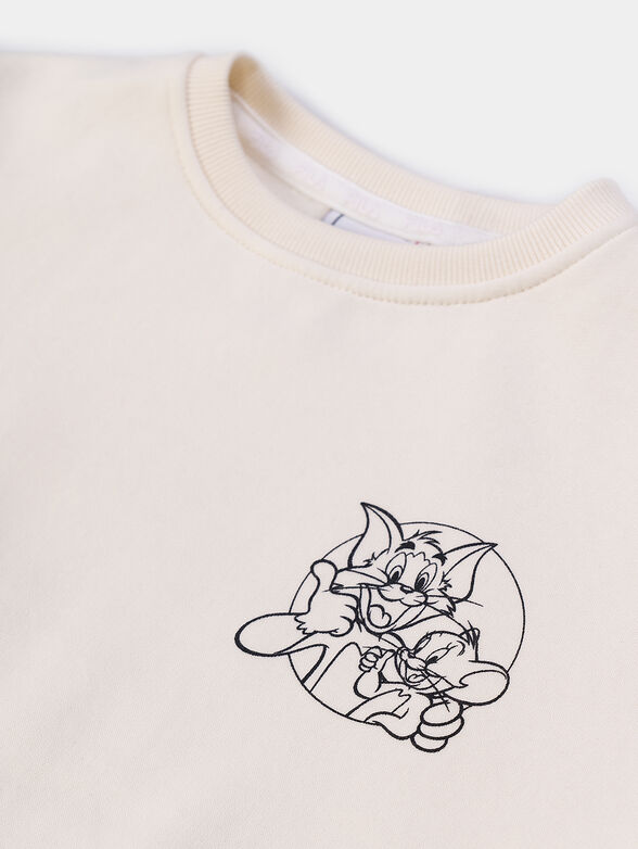 TAWAU sweatshirt with Tom and Jerry print - 3