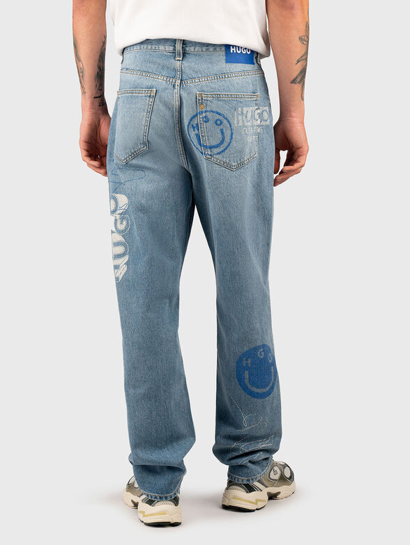 NATE printed jeans - 2