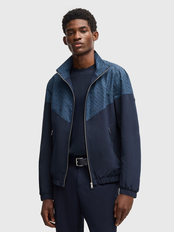 Transition jacket with logo print - 1