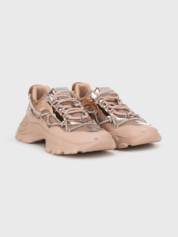 MIRACLES beige sneakers - 2