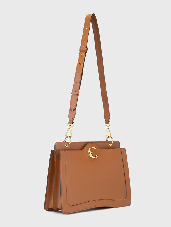 Leather bag with logo - 2