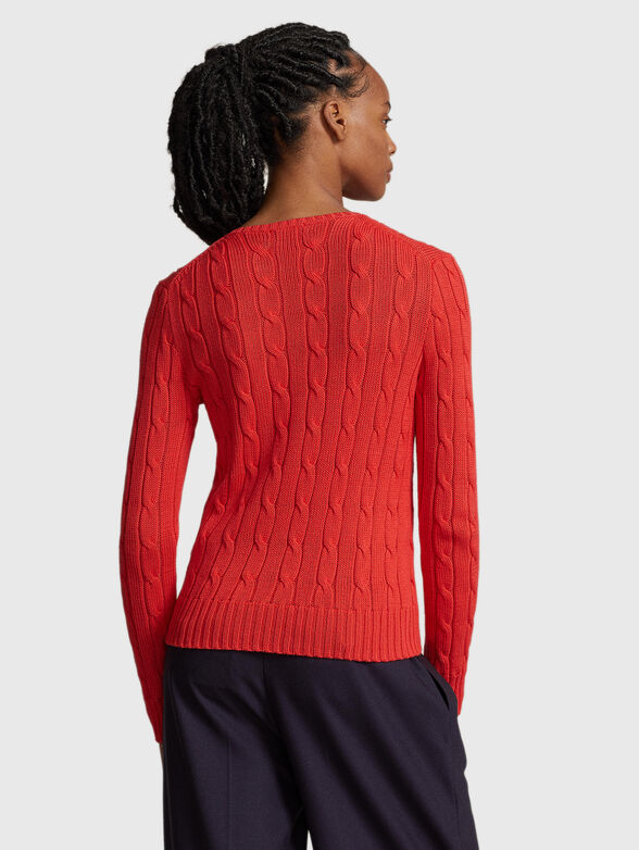 JULIANNA logo detail sweater  - 3