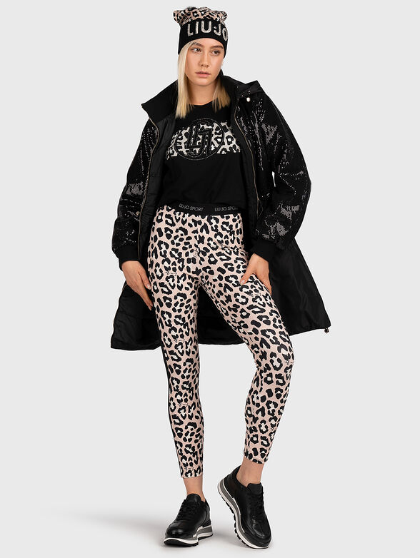 Animal print leggings - 4
