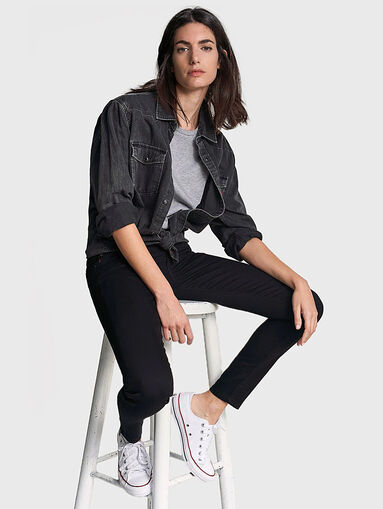 COLETTE Black skinny jeans - 5