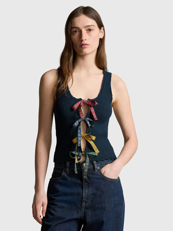 Top with accent ribbons - 1