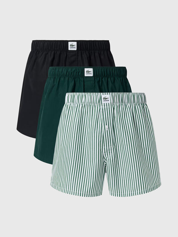 3-Pack Striped cotton boxers - 3