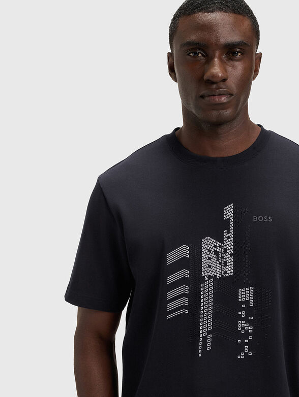 Printed cotton T-shirt - 4