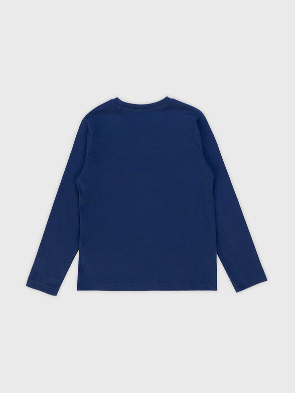 Blouse with accent logo - 2