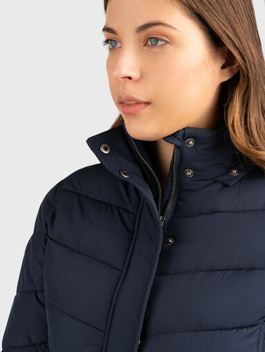 Black jacket with belt  - 3