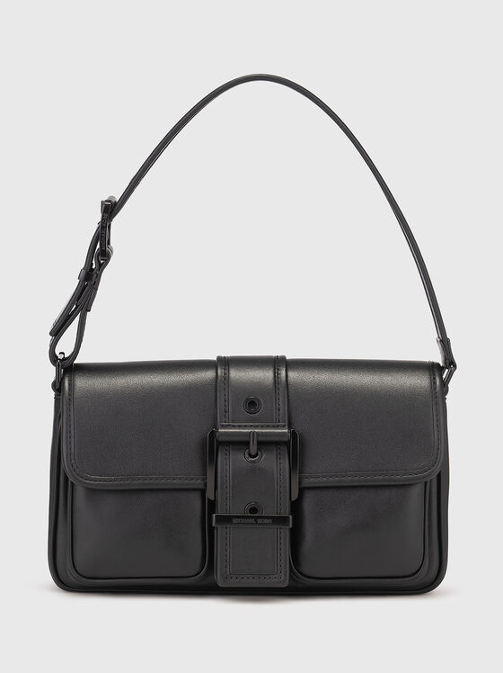 Small leather bag with logo detail - 1