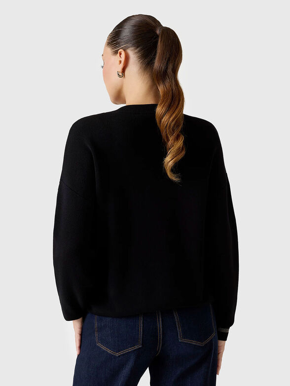 Studded logo sweater - 3