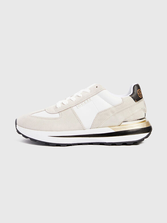 JAZET sports shoes with gold accents - 1