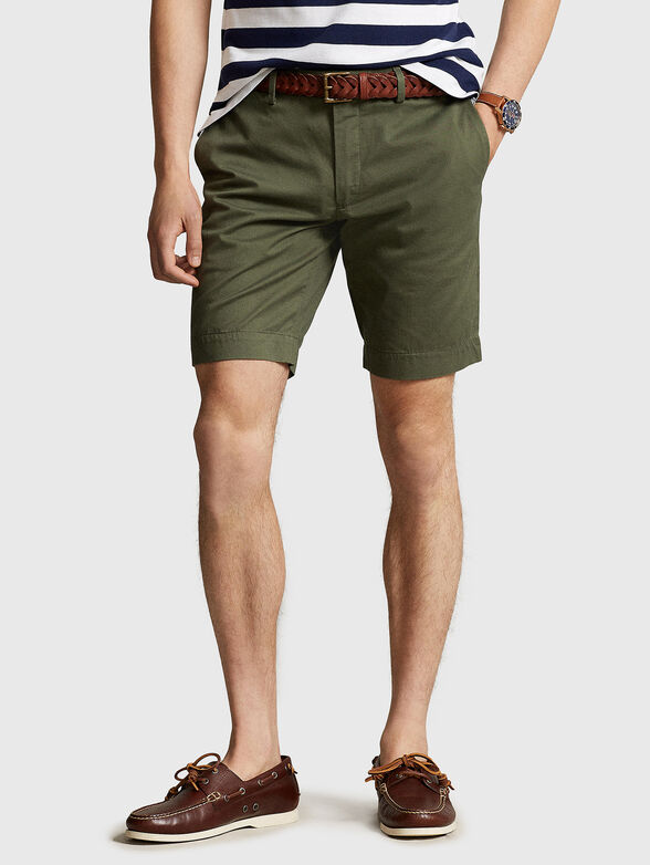 Green short pants - 1