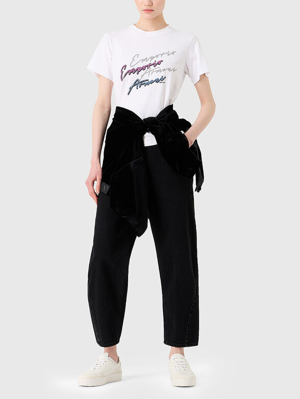 T-shirt with rhinestones - 2