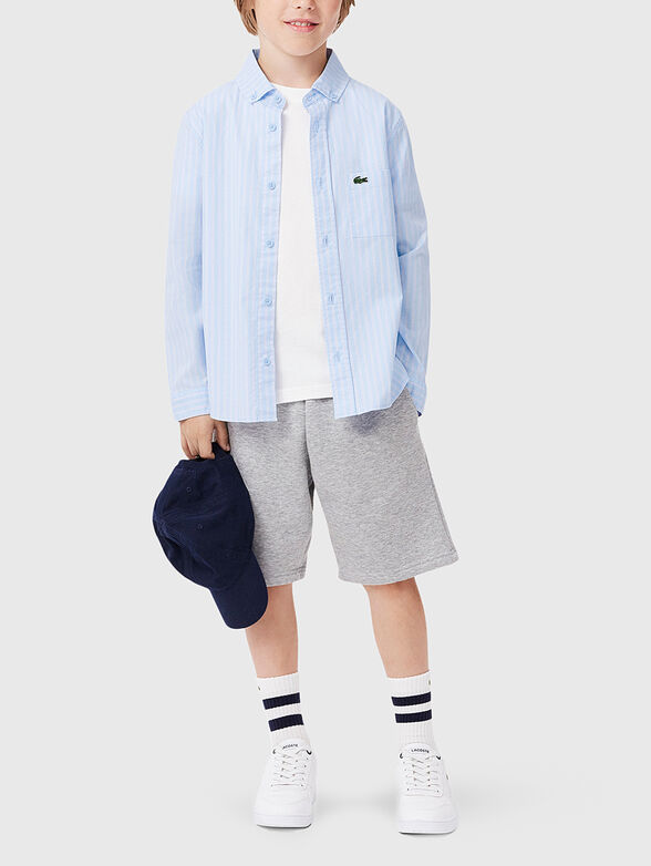 Striped oxford shirt - 3
