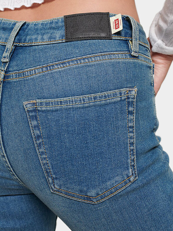 Skinny jeans in black color - 5