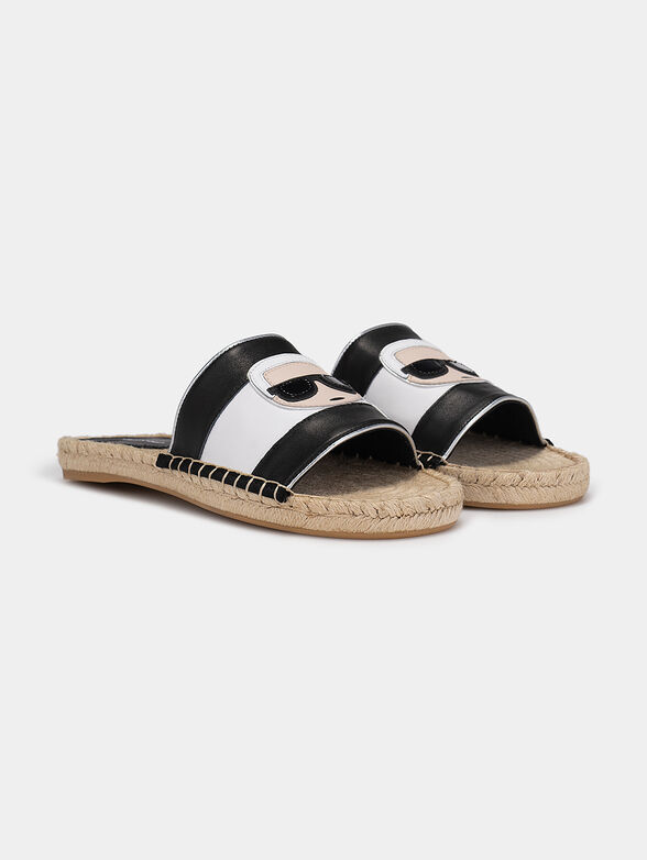 Slippers with logo accent - 2