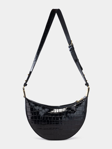 ANAIS CROCO Black crossbody bag - 3
