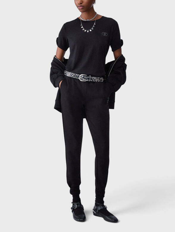 Logo black t-shirt - 2