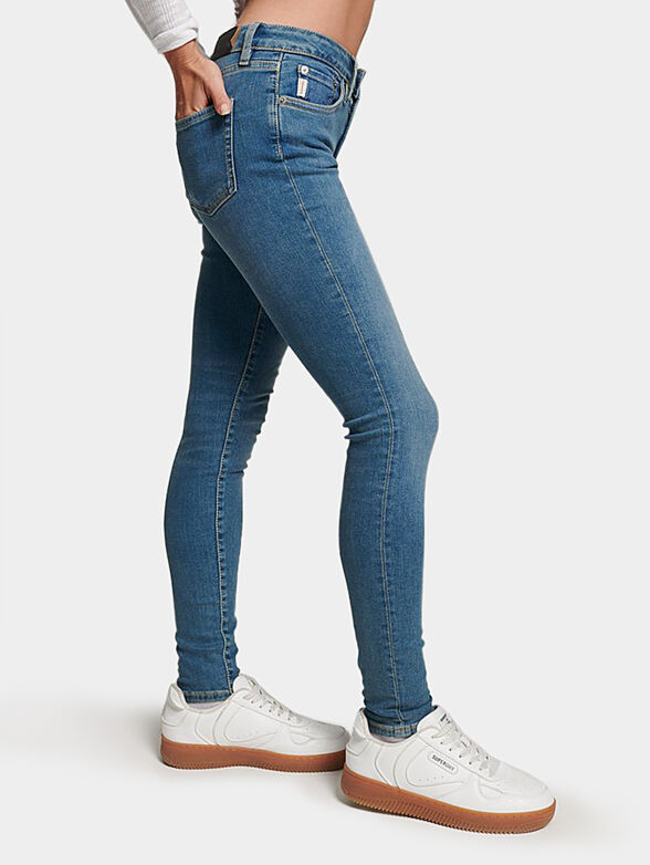 Skinny jeans in black color - 3