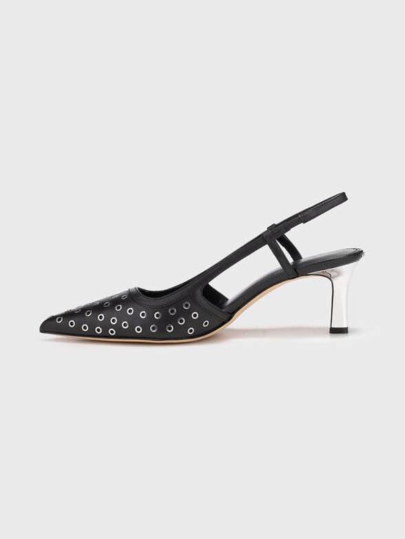 ALORA mid slingback pump with eyelets - 4