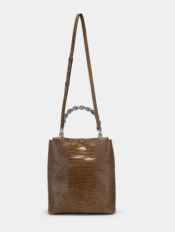 AIDA bag with croc texture - 2
