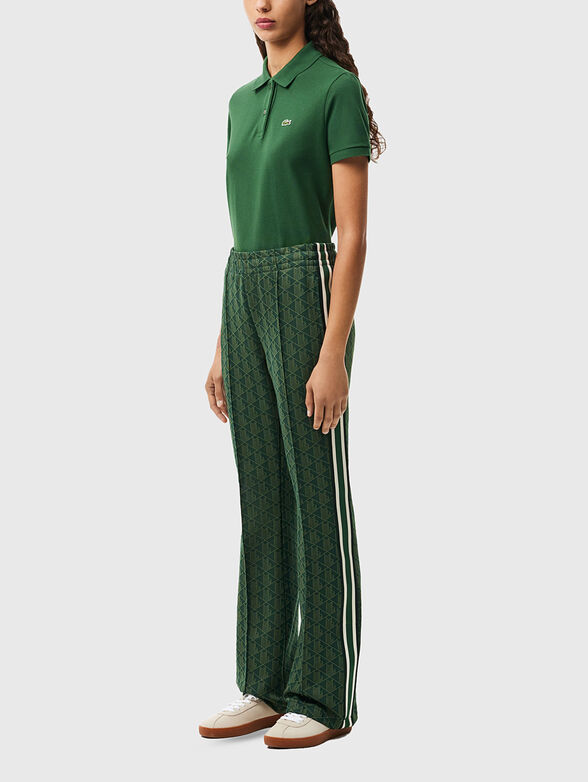 Sports trousers with logo - 1