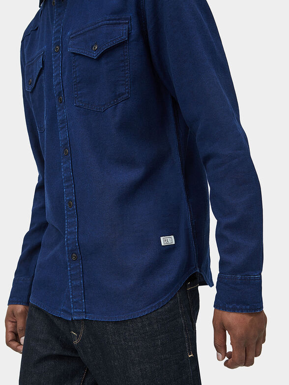 RAYE denim shirt - 4