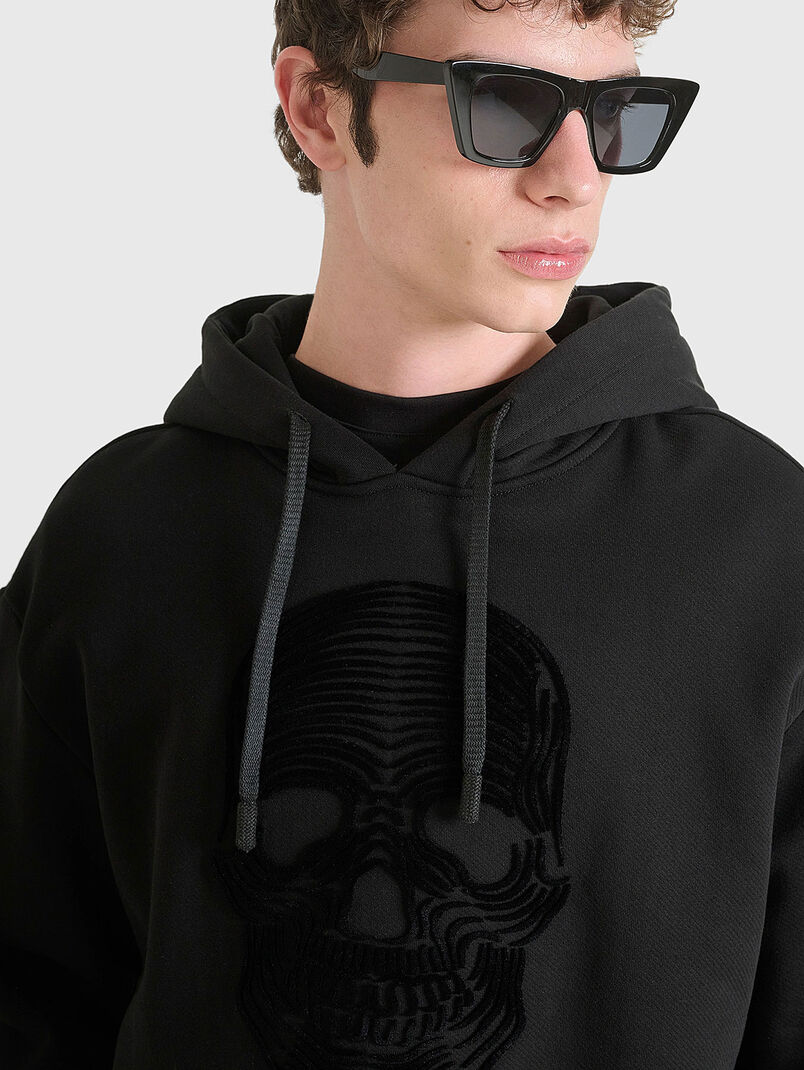 Cotton hooded sweatshirt - 3