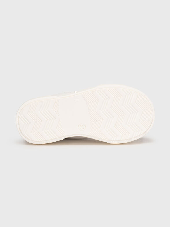 Leather sneakers - 5