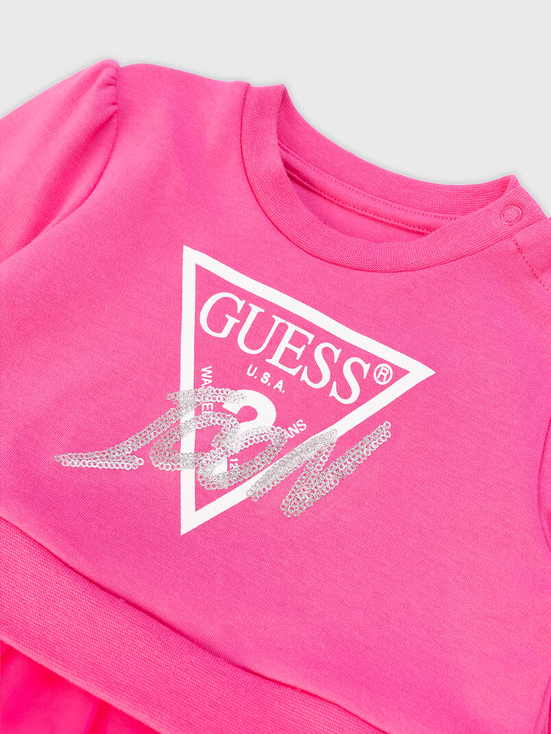 Two-piece set in fuxia  - 3