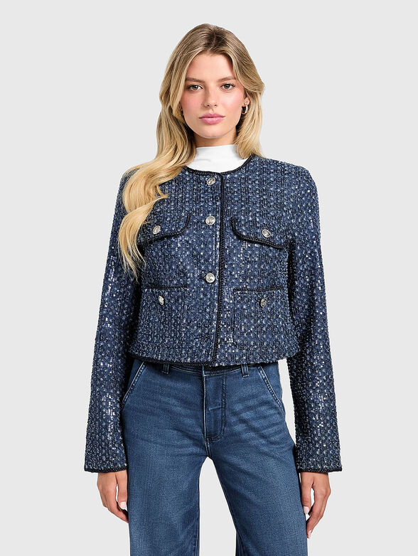 ELISA cropped boucle jacket - 1