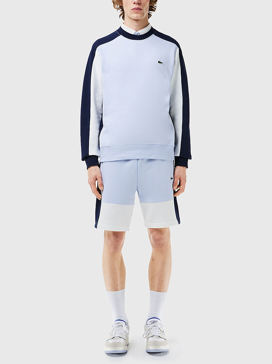 Суитшърт с контрастни детайли  - 2