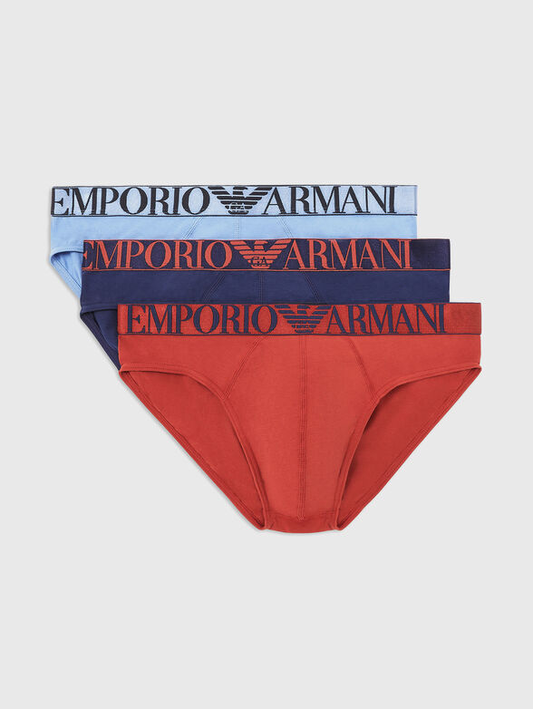 Set of three briefs with logo - 6