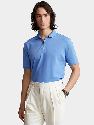 Polo shirt with zip - 1