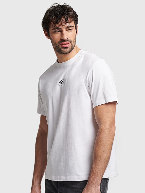 CODE STACKED LOGO organic cotton t-shirt - 1