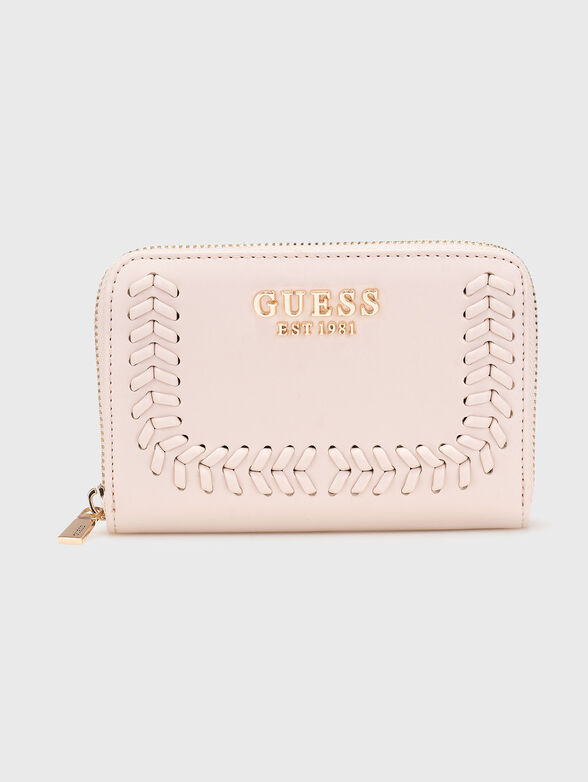 TATUM wallet with knitted details - 1