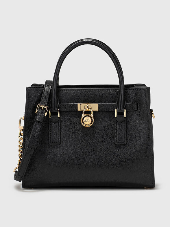 Black leather bag  - 1