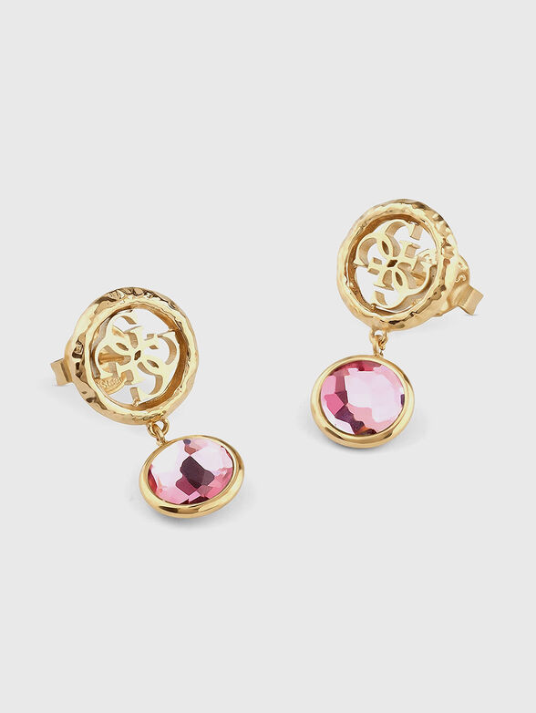 PETRA earrings with logo - 1