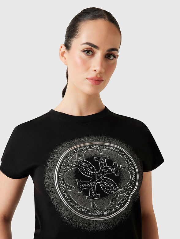 Cotton T-shirt with 4G logo - 4