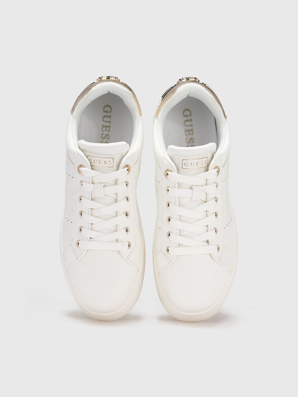 WESLI sneakers with gold accents - 6