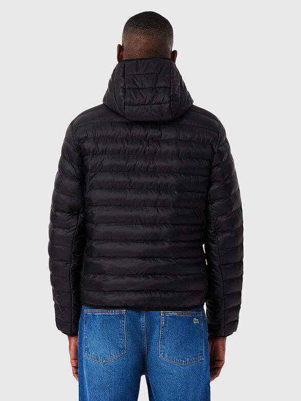 Quilted jacket with hood - 3