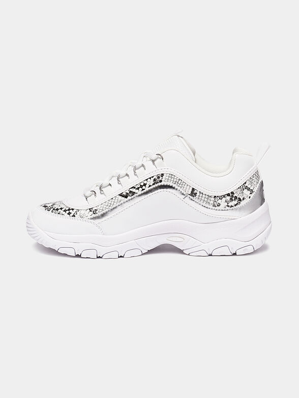 Sneakers STRADA A in black with print - 4