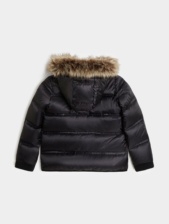 Padded jacket with hood - 2