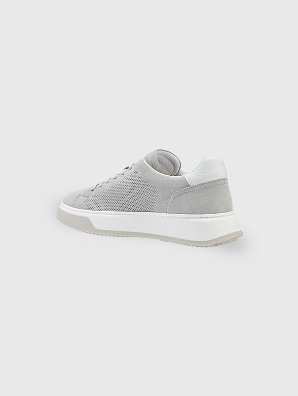 Suede sports shoes - 2