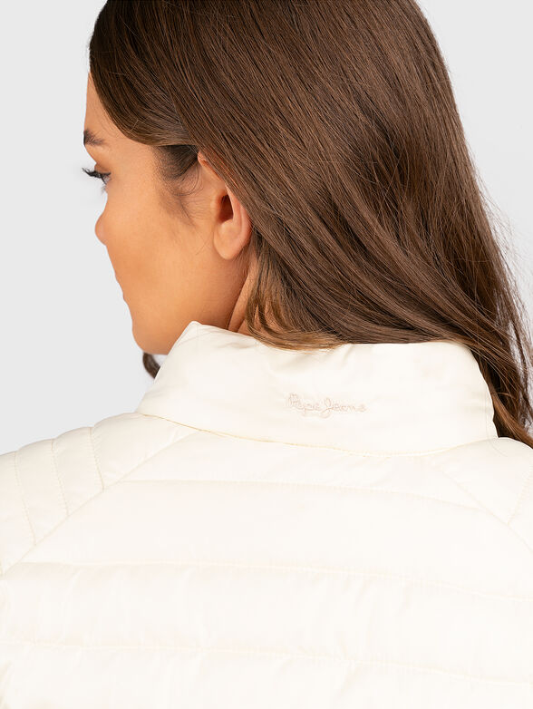 RINNA blue jacket with quilted effect - 4