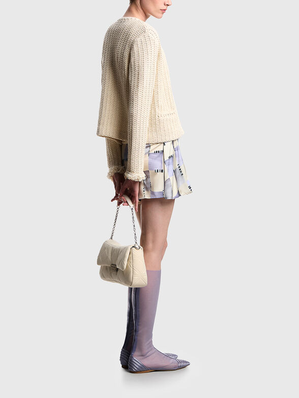 Knitted vest with fringe - 3