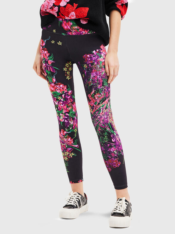 FLOWERS sports leggings - 1
