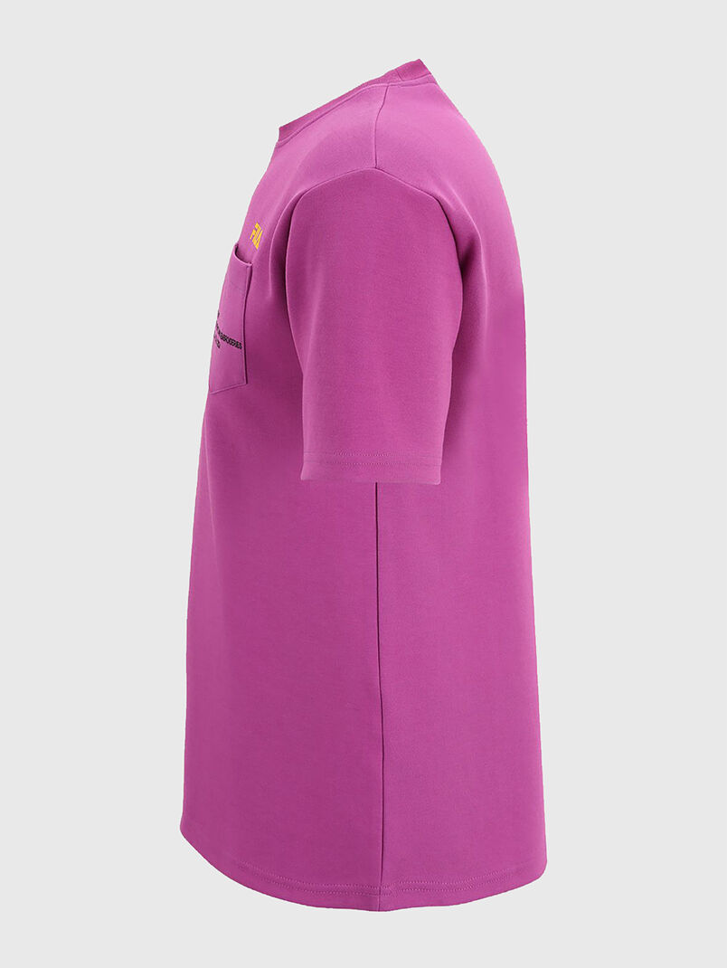 T-shirt with oval neckline - 3