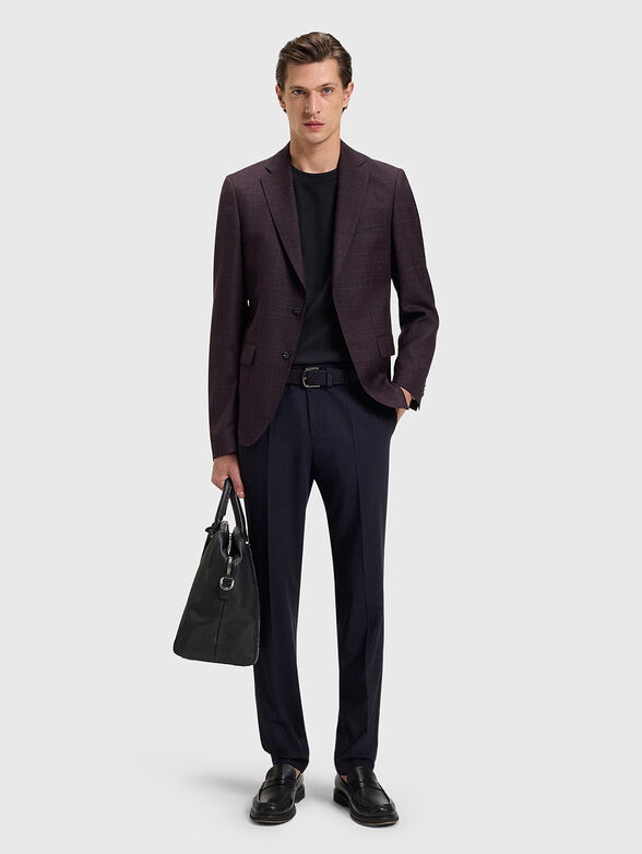 Dark blue cotton T-shirt - 2